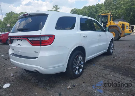 2020 Dodge Durango R/T Rwd из США, поврежденный, VIN 1C4SDHCT6LC306835